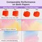 Ohuhu Cotton-Top Watercolor Paper Pad: 9"x12" Cold Press/Hot Press Paper - 140 lb/300 GSM Heavyweight White Paper - Water Color Paper for Watercolor Gouache Ink Acrylic Professional Artist